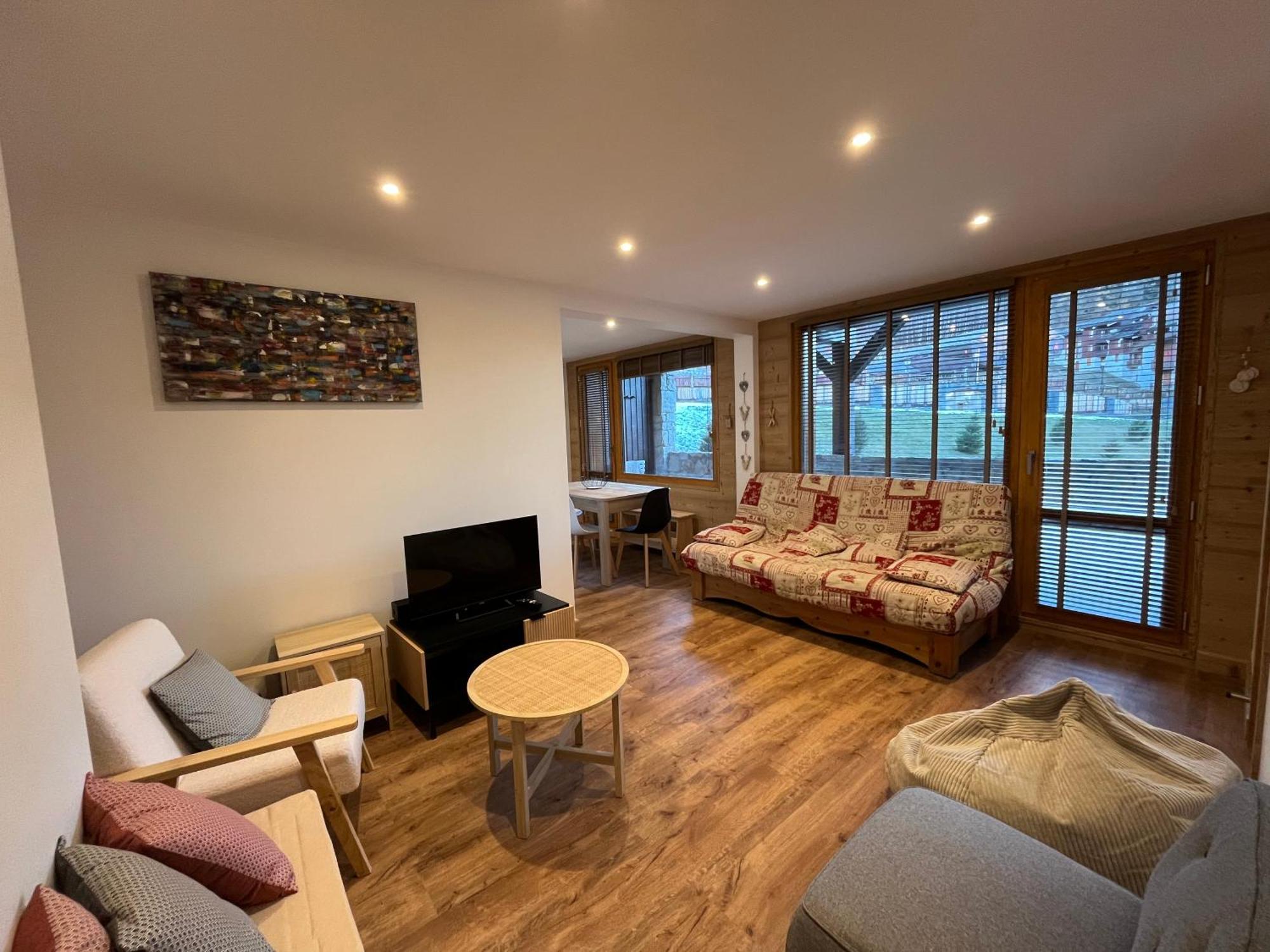 4P Au Pied Des Pistes, Refait A Neuf, La Plagne, Avec Wifi Apartamento Exterior foto